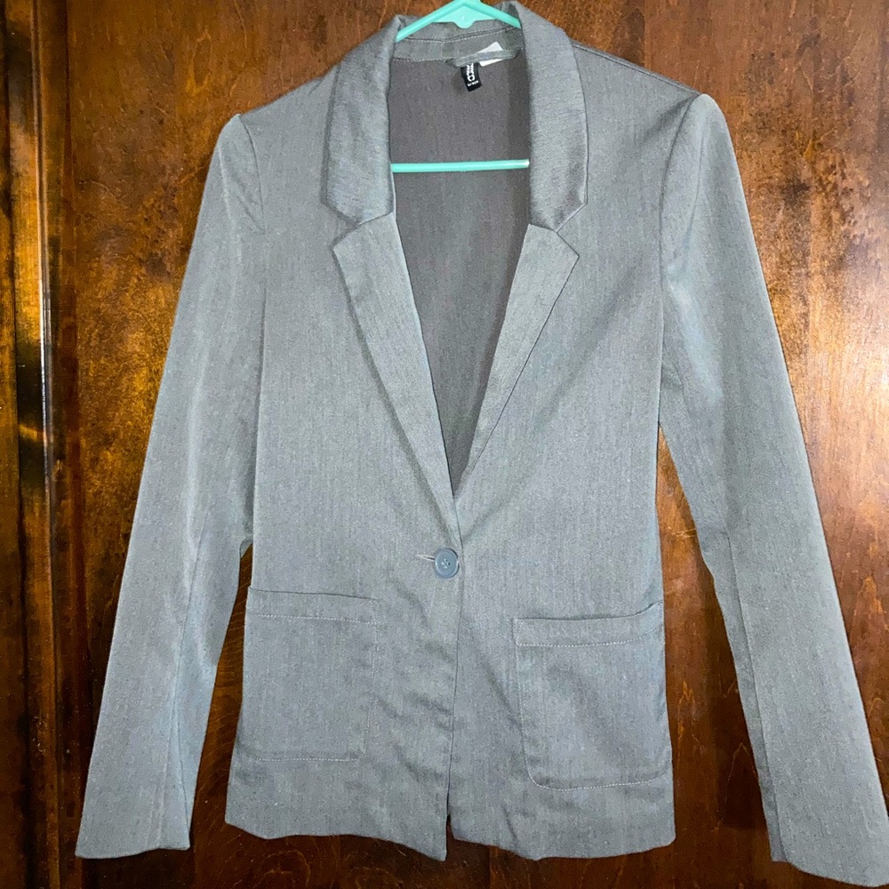 H&M Gray Boyfriend Blazer